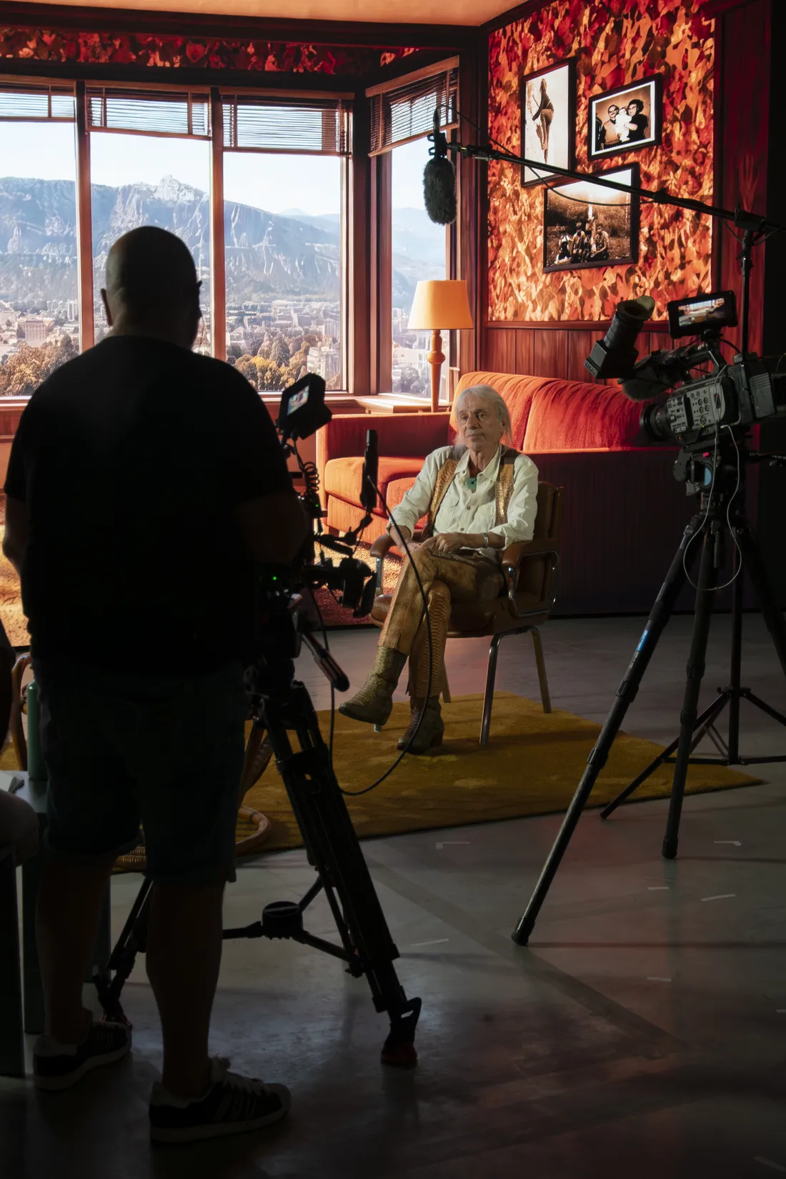 Photo de tournage au studio Spark Studios