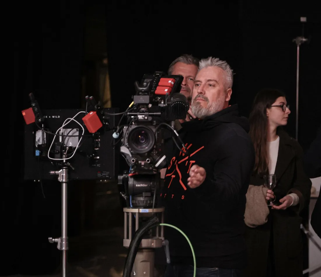 Photo de tournage au studio Spark Studios
