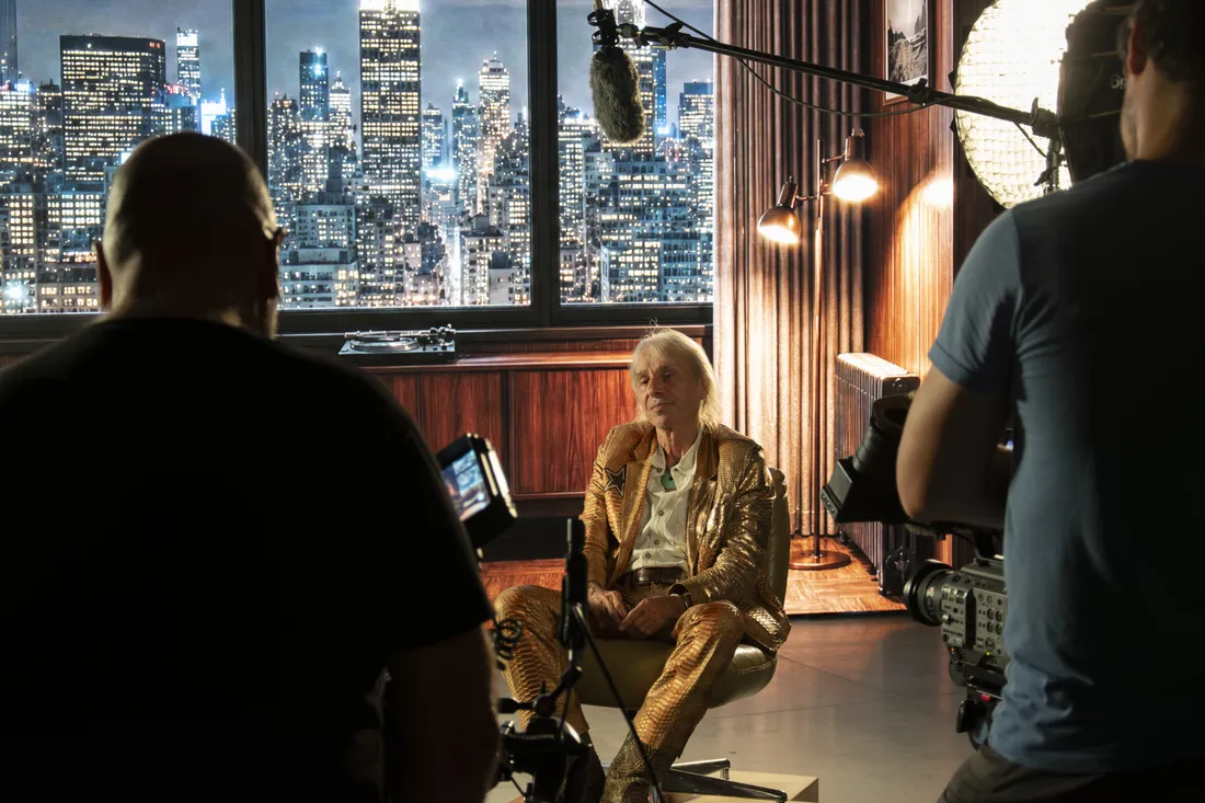 Photo de tournage au studio Spark Studios