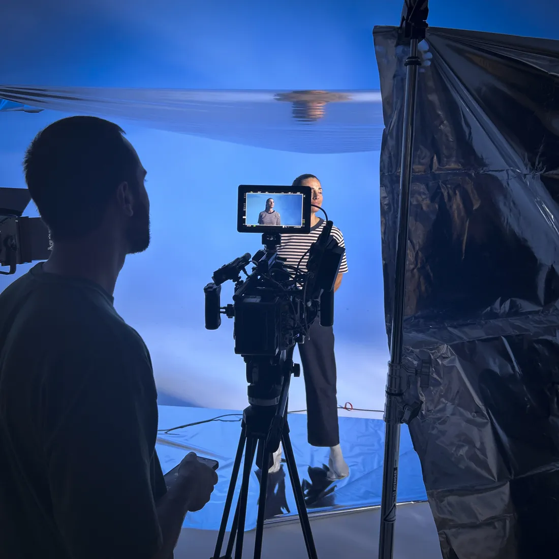 Photo de tournage au studio Spark Studios