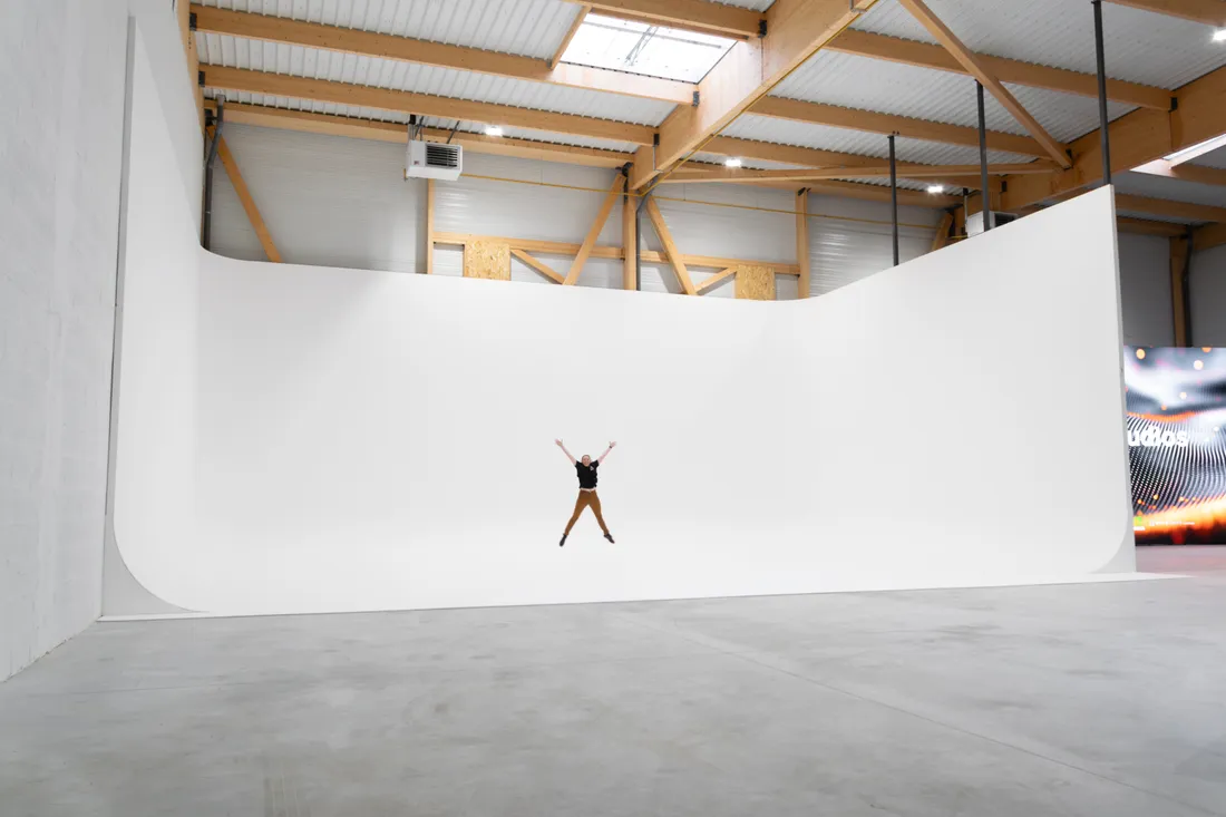 Photo de tournage au studio Spark Studios