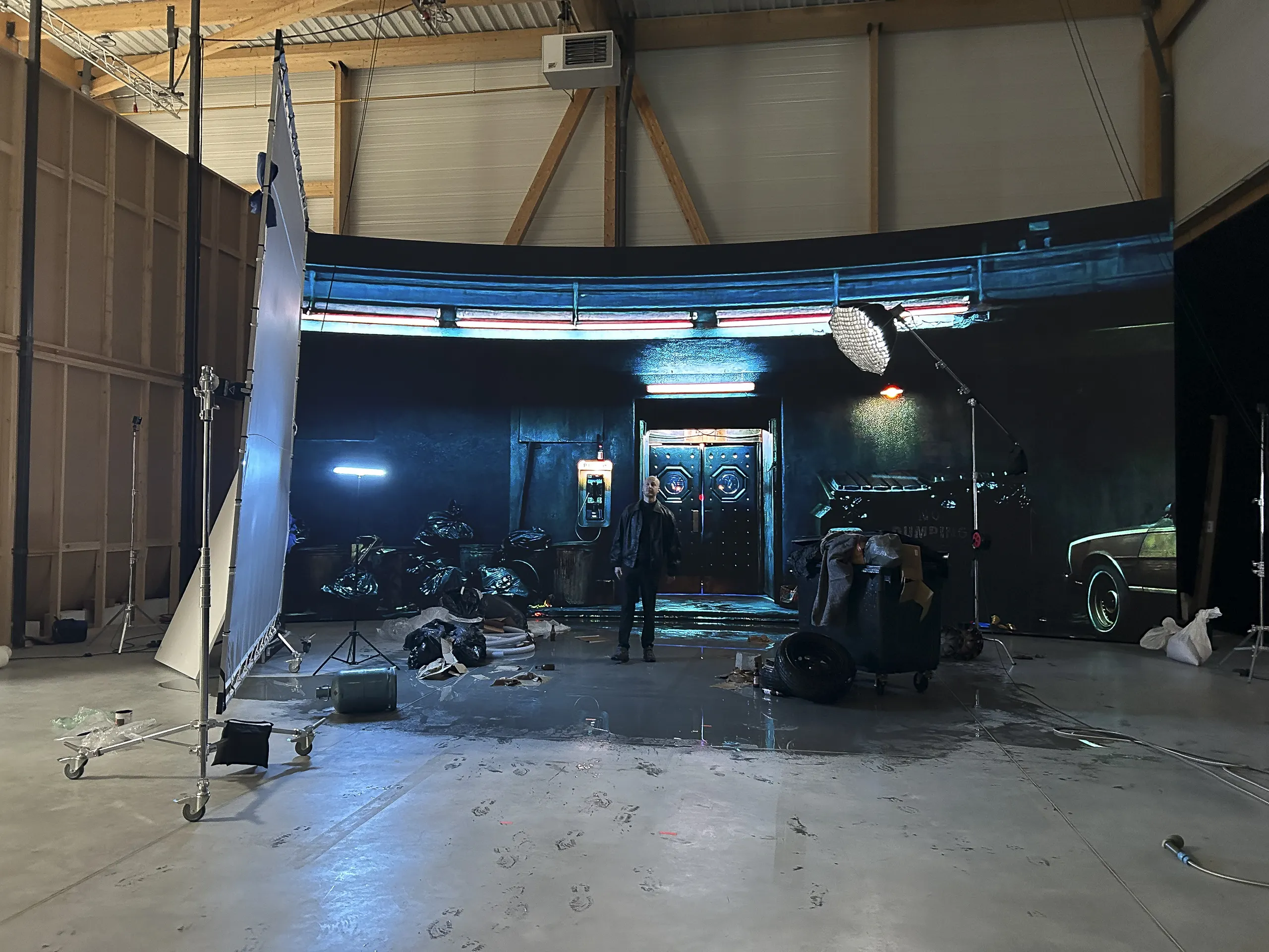Tournage sur le plateau FX Space
